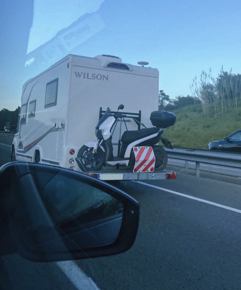 Camper Scooter Electrique Silence S01 Transport