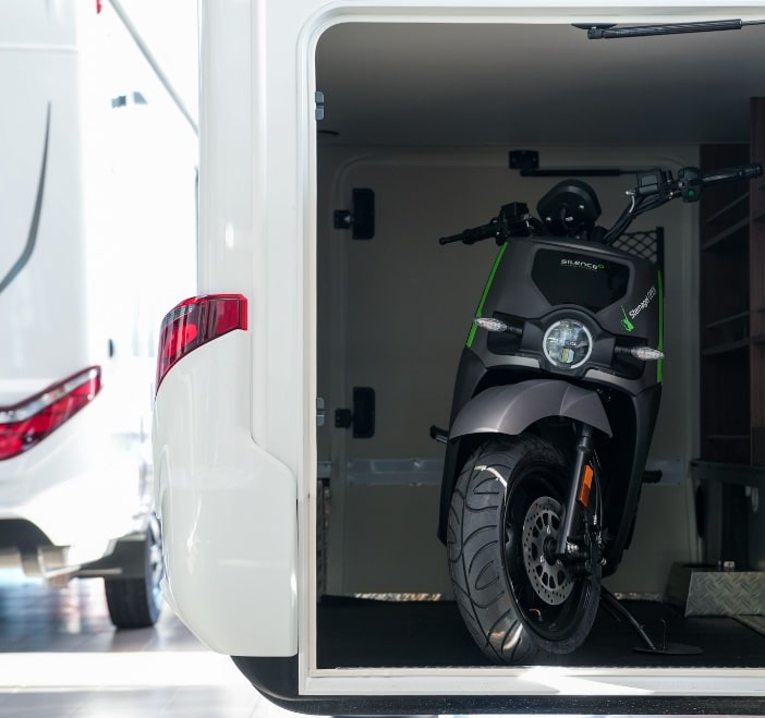 Camper Scooter Electrique Silene S02 Transport