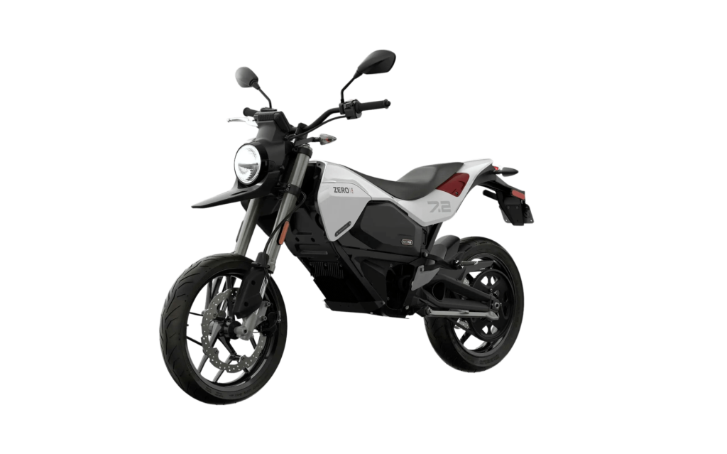 Moto Elettrica Zero Fxe 4 Bianco Etrix Bemoto